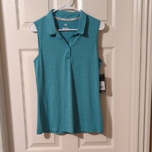 Adidas Women's Aqua Sleeveless Tank Top